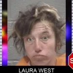 Laura West mugshot