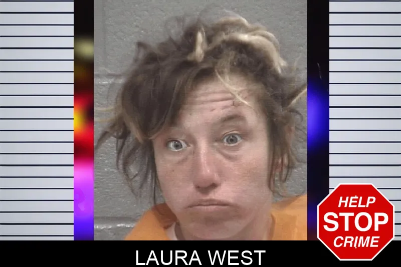 Laura West mugshot