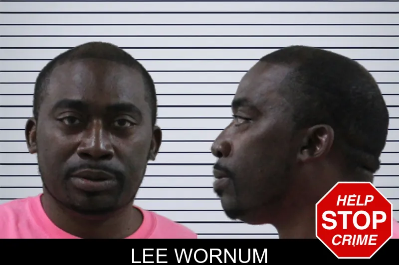 Lee Wornum mugshot