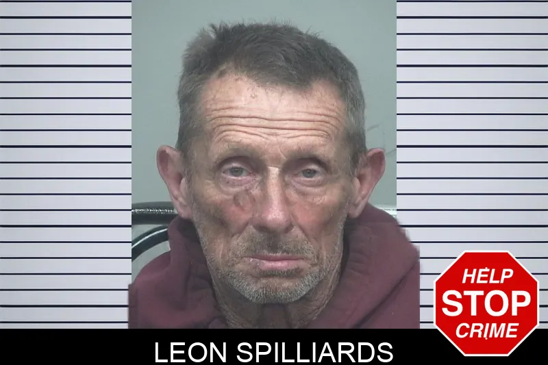 Leon Spilliards mugshot