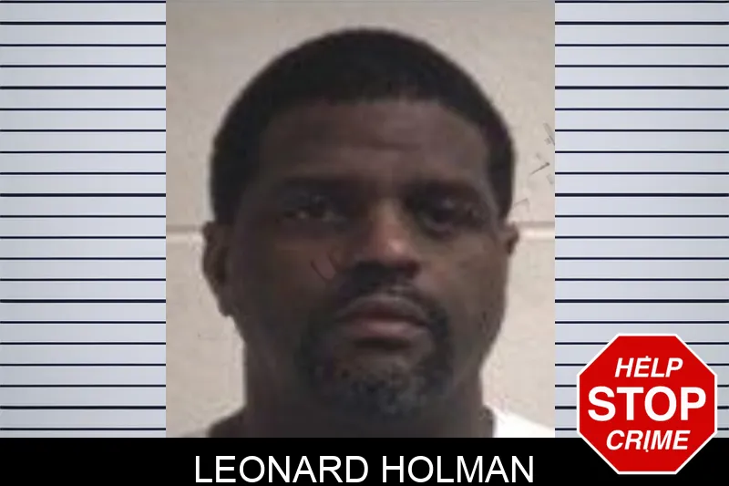 Leonard Holman mugshot