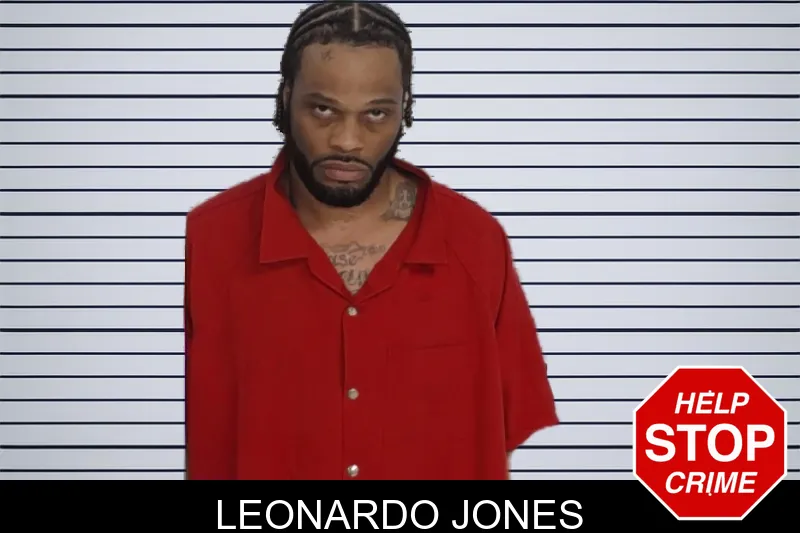 Leonardo Jones mugshot