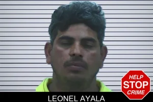 Leonel Ayala mugshot