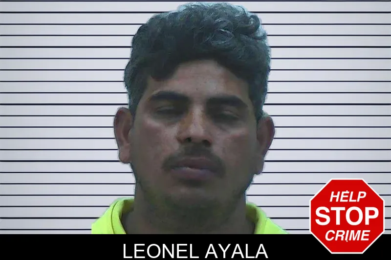 Leonel Ayala mugshot