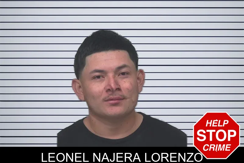 Leonel Najera Lorenzo mugshot