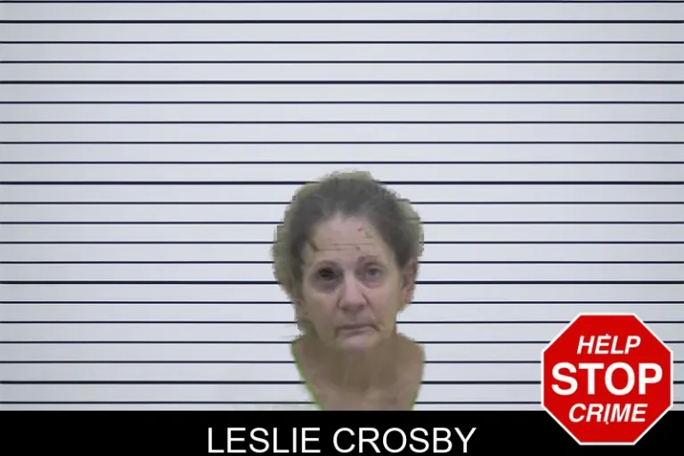 Leslie Crosby mugshot – Coffee County , Georgia Leslie Crosby