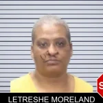 Letreshe Moreland mugshot