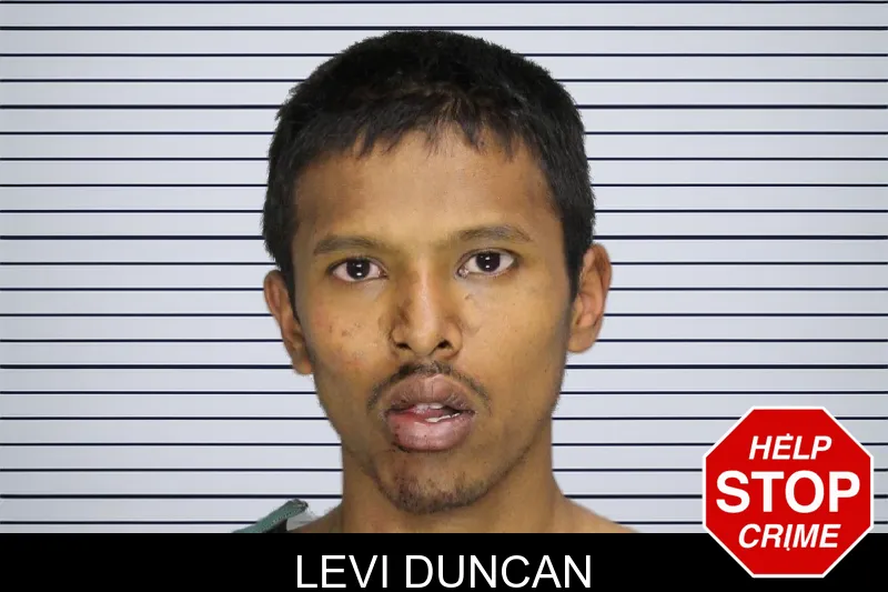 Levi Duncan mugshot