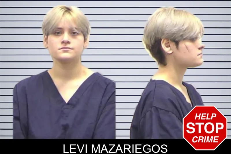 Levi Mazariegos mugshot