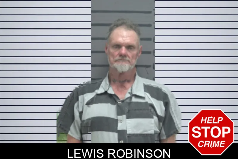 Lewis Robinson mugshot