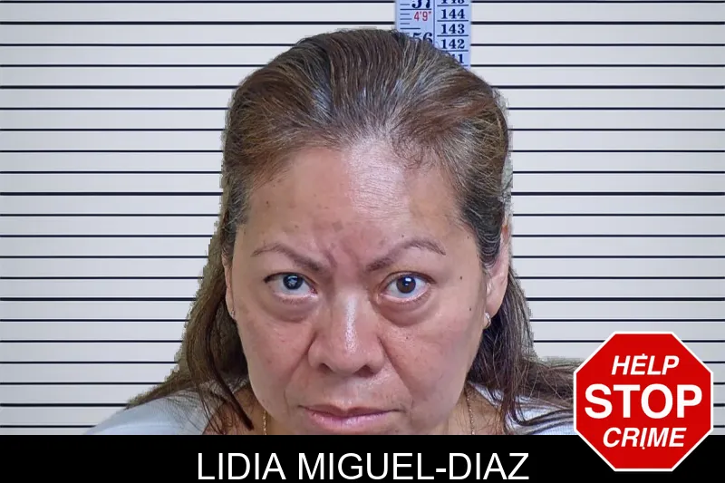 Lidia Miguel-Diaz mugshot – Gwinnett County , Georgia Lidia Miguel-Diaz mugshot