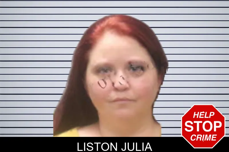 Liston Julia mugshot – Muscogee County , Georgia Liston Julia mugshot