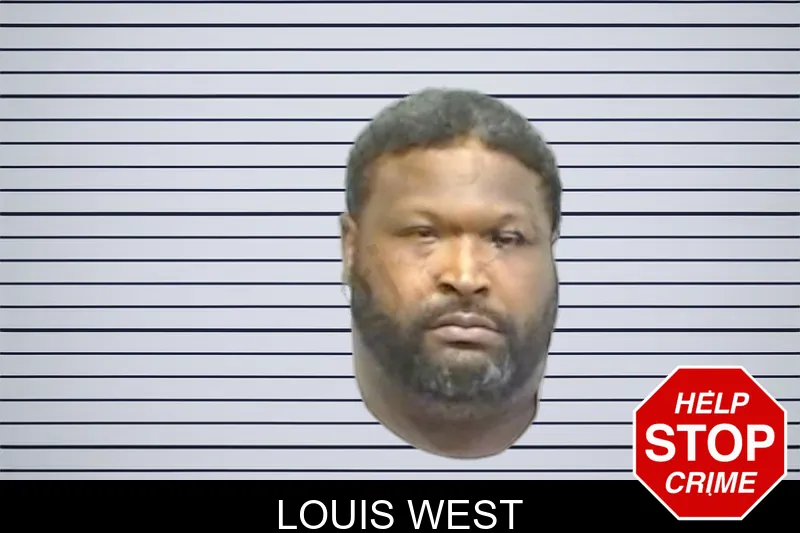 Louis West mugshot