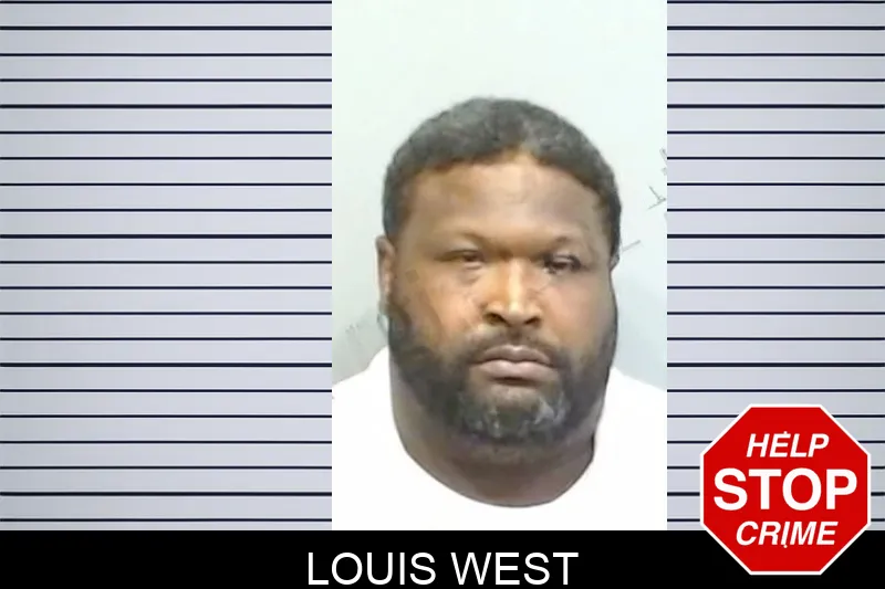 Louis West mugshot