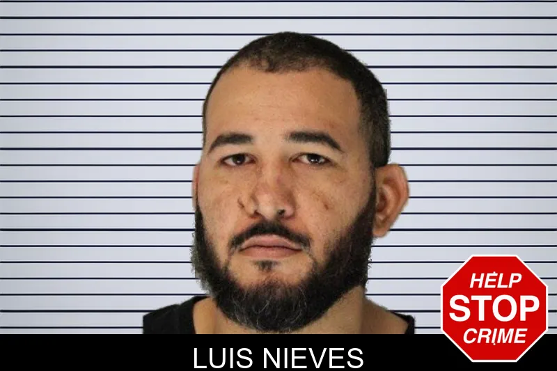 Luis Nieves mugshot