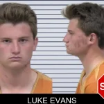 Luke Evans mugshot