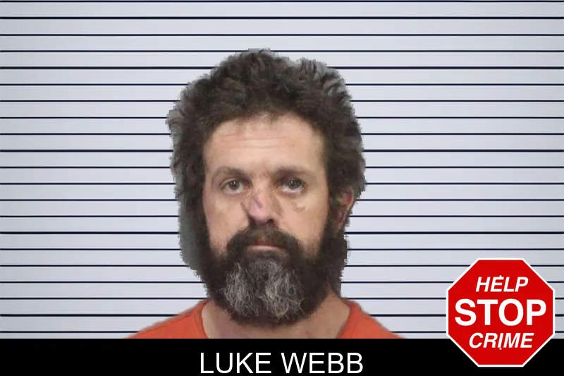 Luke Webb mugshot