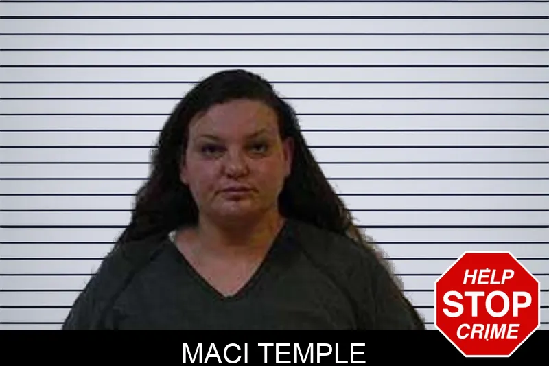 Maci Temple mugshot