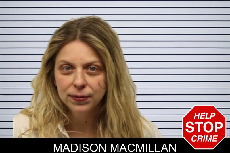 Madison MacMillan mugshot