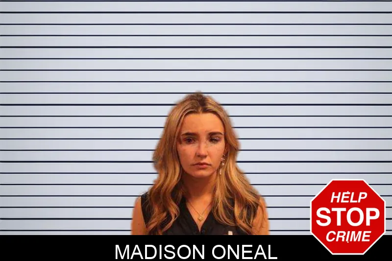 Madison Oneal mugshot