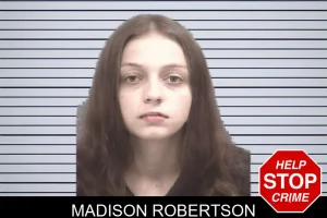 Madison Robertson mugshot