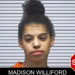 Madison Williford mugshot