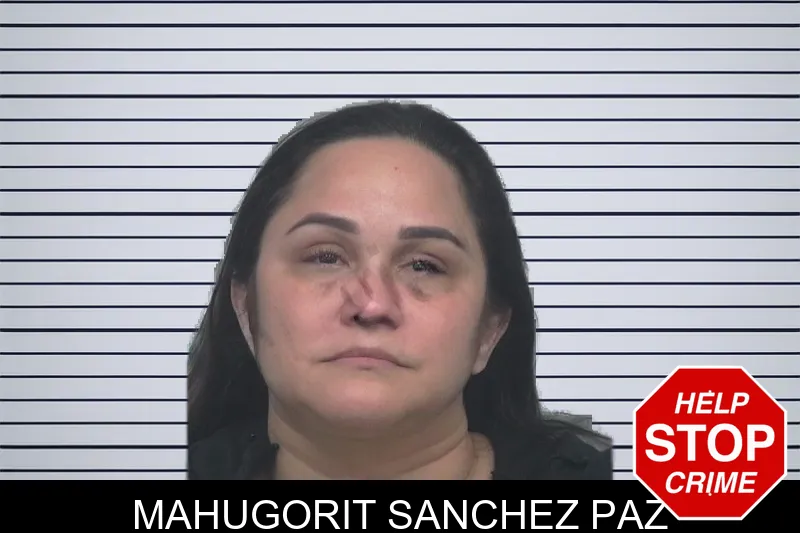 Mahugorit Sanchez Paz mugshot