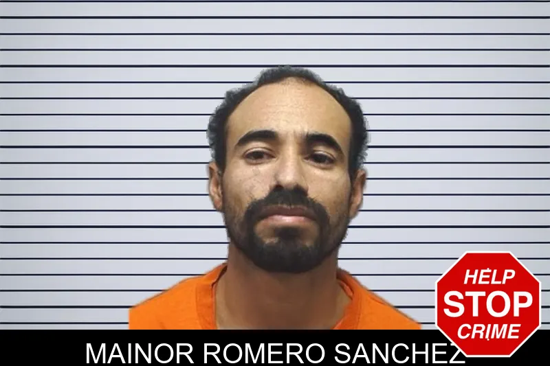 Mainor Romero Sanchez mugshot