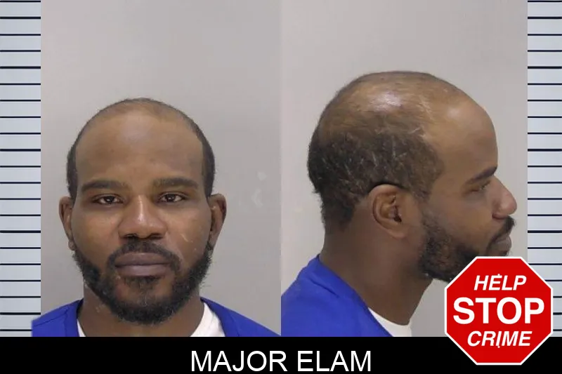 Major Elam mugshot