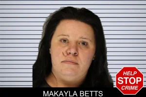 Makayla Betts mugshot