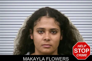 Makayla Flowers mugshot