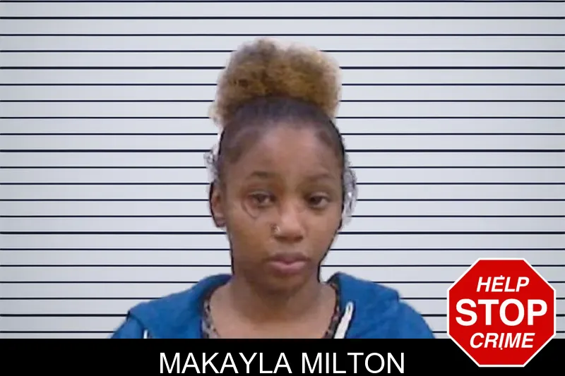 Makayla Milton mugshot
