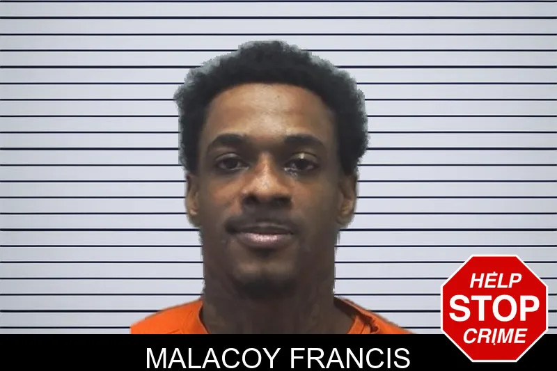 Malacoy Francis mugshot