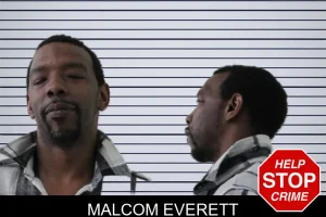 Malcom Everett mugshot