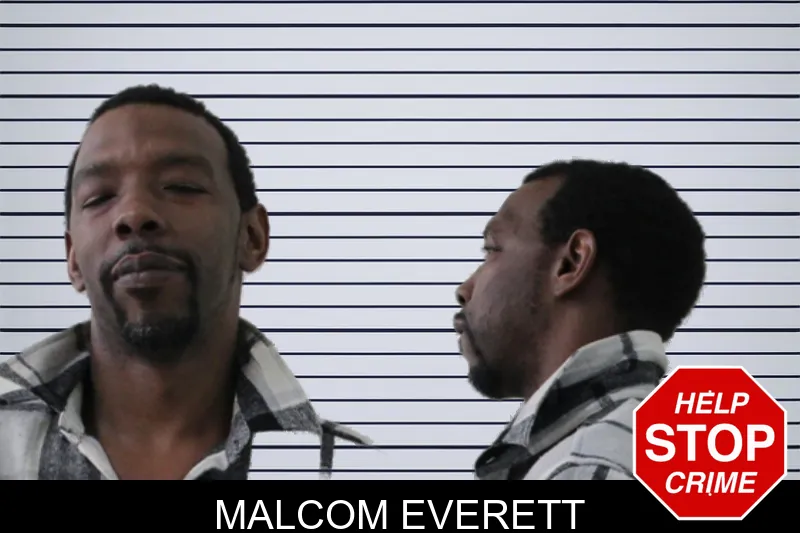 Malcom Everett mugshot