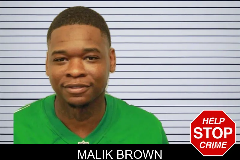 Malik Brown mugshot