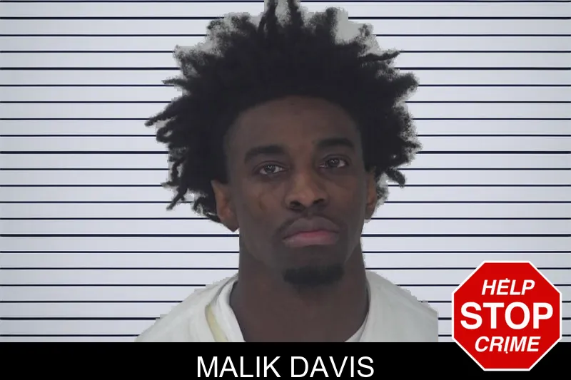 Malik Davis mugshot