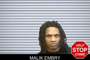 Malik Embry mugshot
