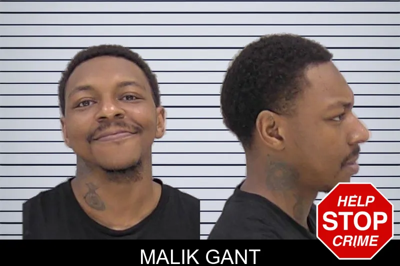 Malik Gant mugshot