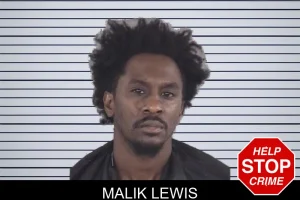 Malik Lewis mugshot