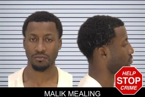 Malik Mealing mugshot
