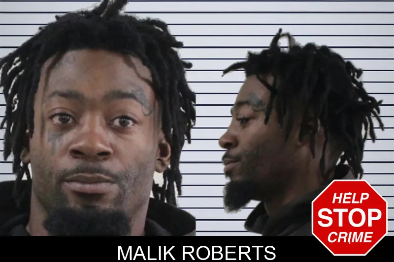 Malik Roberts mugshot