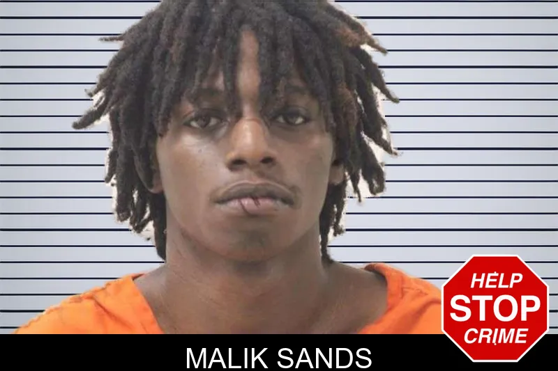 Malik Sands mugshot