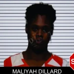 Maliyah Dillard mugshot