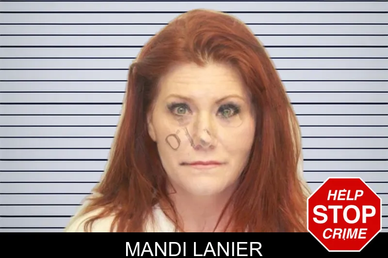 Mandi Lanier mugshot