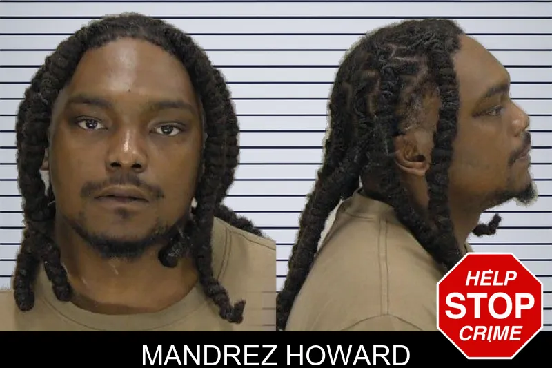 Mandrez Howard mugshot