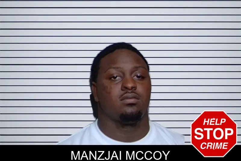 Manzjai McCoy mugshot