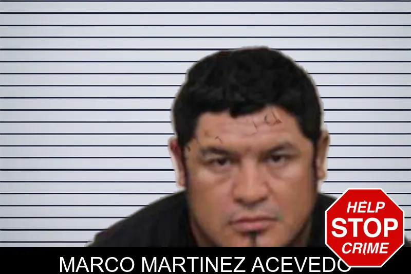 Marco Martinez Acevedo mugshot