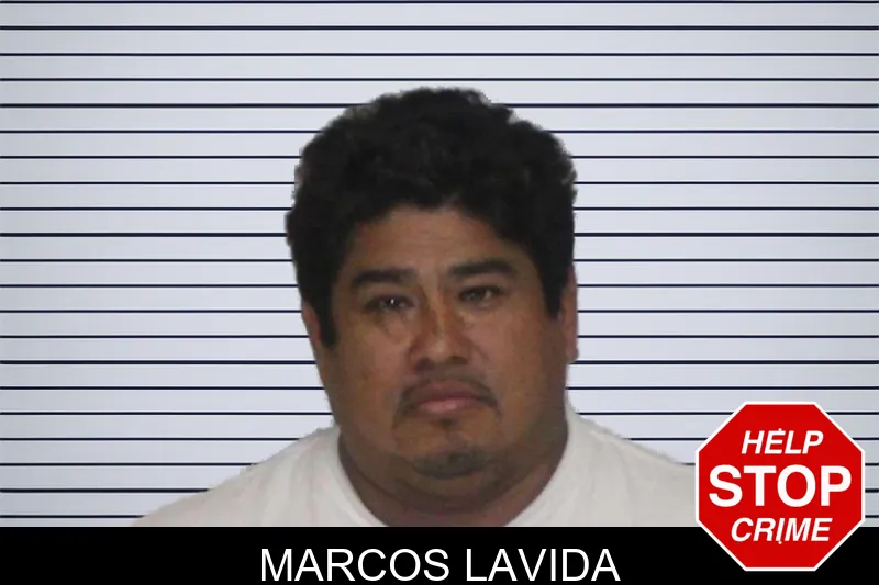 Marcos Lavida mugshot