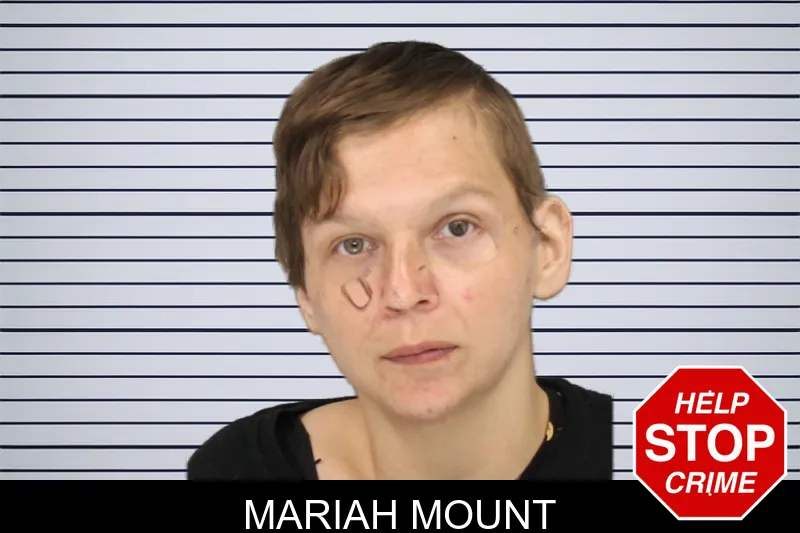 Mariah Mount mugshot